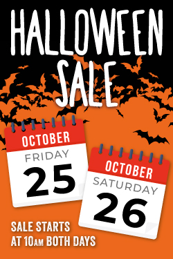 October Halloween Sale